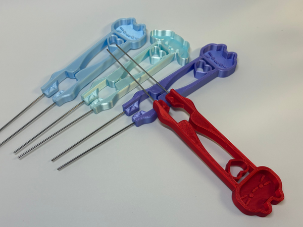 Stylo double-aiguille pour perles à repasser