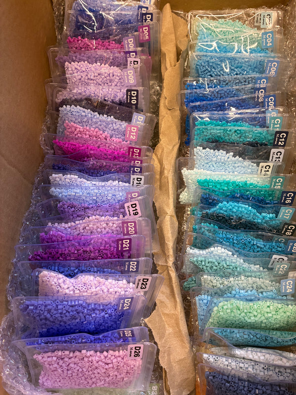 Coffret de perles à repasser 2,6 mm – 96 couleurs MARD + outils