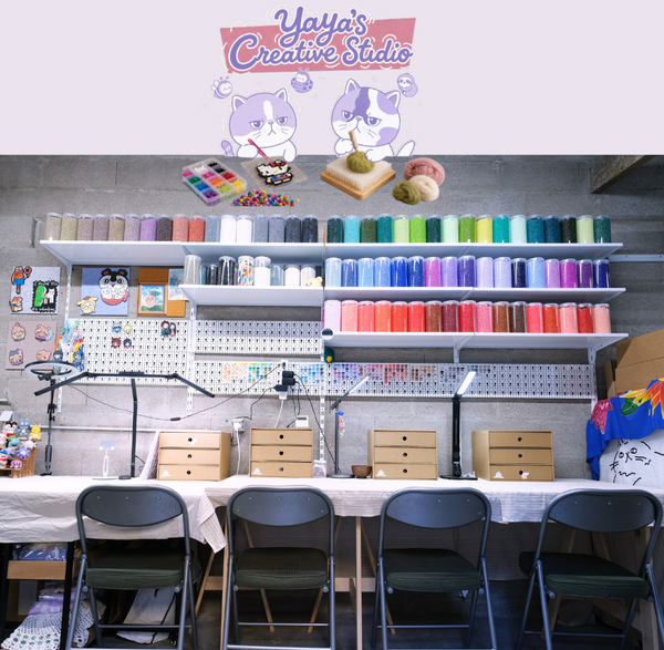 Atelier créatif · Perles à repasser & Feutrage à l'aiguille