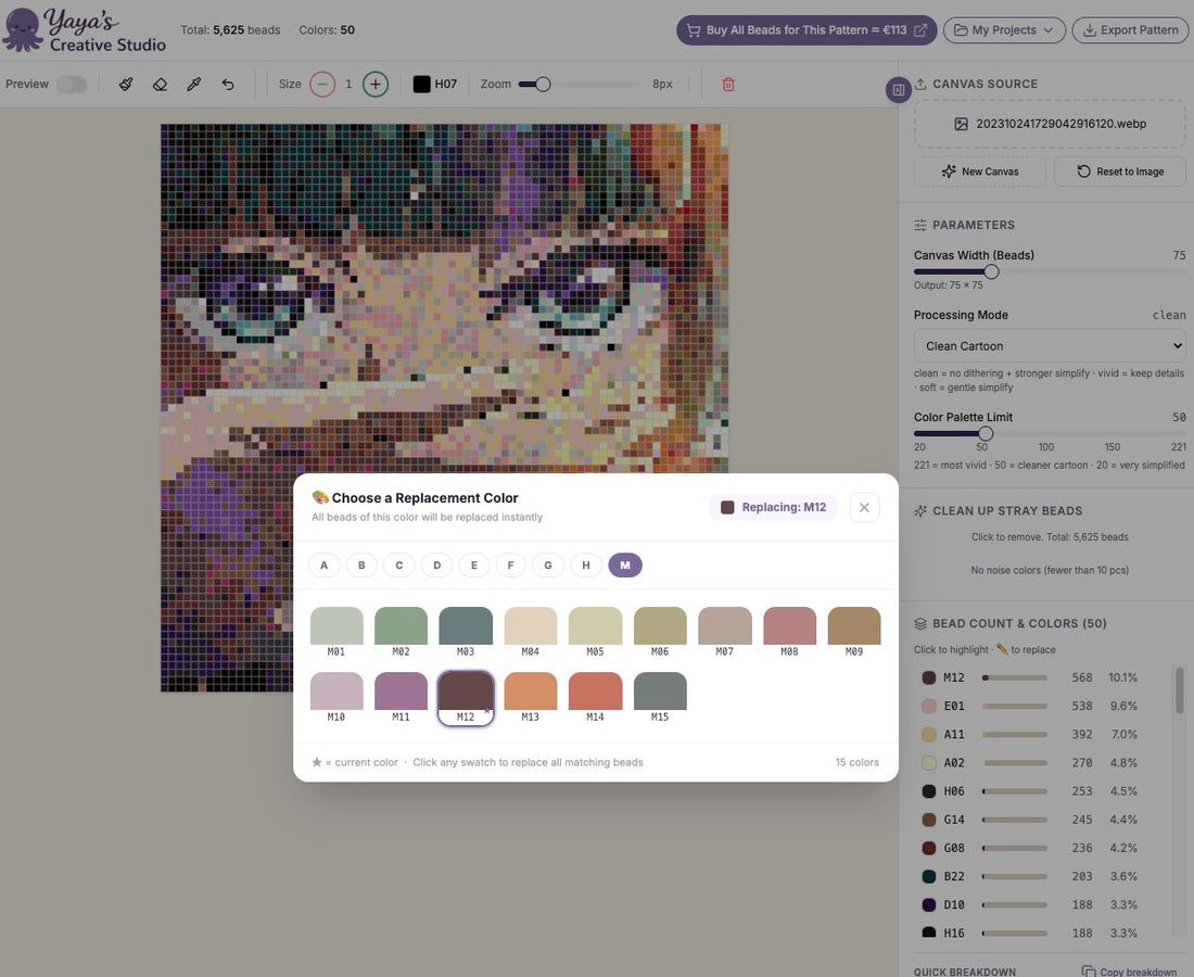 I Tried Every Bead Pattern Converter I Could Find. Then I Built My Own.