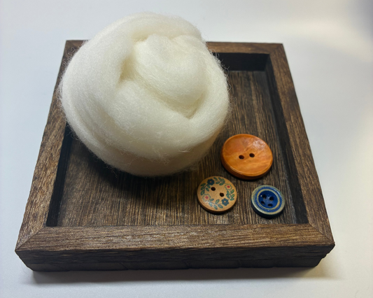 Laine à feutrer à fibres courtes · YCS-032