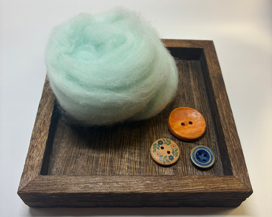 Laine à feutrer à fibres courtes · YCS-025