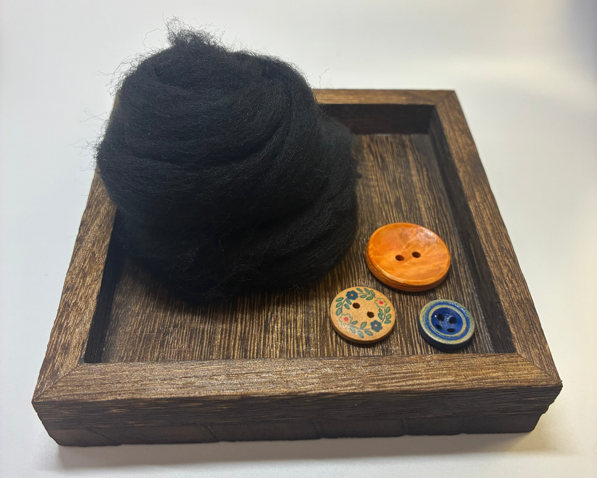 Laine à feutrer à fibres courtes · YCS-039