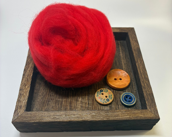 Laine à feutrer à fibres courtes · YCS-006