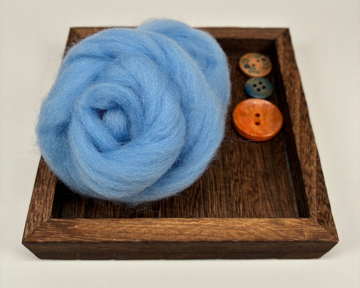 Laine à feutrer à fibres courtes · YCS-079