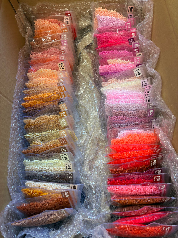 Coffret de perles à repasser 2,6 mm – 96 couleurs MARD + outils