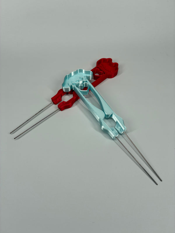Stylo double-aiguille pour perles à repasser